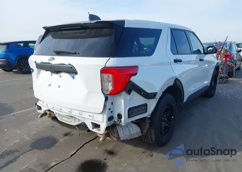 2023 Ford Police Interceptor Utility z USA, uszkodzony, nr VIN 1FM5K8AW0PNA00753